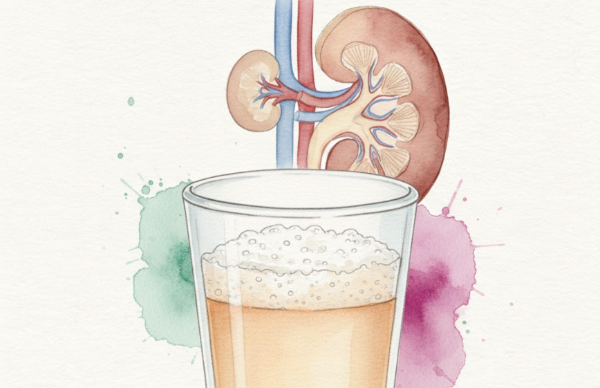 Urina espumosa: quando é normal e quando investigar?